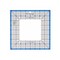 June Tailor Get Squared Ruler 8½" Outer / 4½" Inner – Quilting Square Ruler for Accurate Block Trimming & Fussy Cutting
